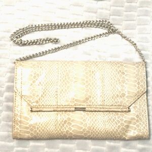 Ivory Shoulder Bag/Clutch